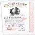 Cooper & Thief Bourbon Barrel Aged Red 2018 Front Label