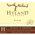 Hyland Estates Willamette Valley Riesling 2013 Front Label