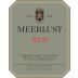 Meerlust Red Blend 2018 Front Label
