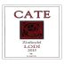 Cate 2015 Front Label