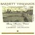 Barnett Vineyards Spring Mountain Cabernet Sauvignon 2001 Front Label