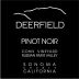 Deerfield Ranch Winery Cohn Vineyard Pinot Noir 2002 Front Label