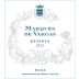 Marques de Vargas Rioja Reserva 2015 Front Label