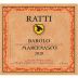 Renato Ratti Marcenasco Barolo 2020 Front Label