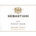 Sebastiani Sonoma Coast Pinot Noir 2016 Front Label