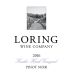 Loring Wine Company Kessler-Haak Pinot Noir 2016 Front Label