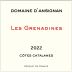 Domaine D'Ansignan Les Grenadines 2022 Front Label
