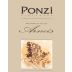 Ponzi Arneis 2004 Front Label