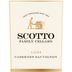 Scotto Family Cellars Cabernet Sauvignon 2018 Front Label