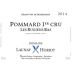 Domaine Launay-Horiot Pommard Les Rugiens Bas Premier Cru 2014 Front Label