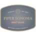 Piper Sonoma Brut Rose Front Label