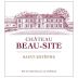Chateau Beau-Site 2016 Front Label