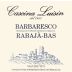 Cascina Luisin Barbaresco Rabaja-Bas 2019 Front Label