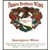 Panaro Brothers Winery Sauvignon Blanc 2010 Front Label
