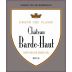 Chateau Barde-Haut (1.5 Liter Magnum) 2014 Front Label