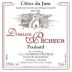 Domaine Pecheur Cotes du Jura Poulsard 2024 Front Label