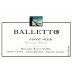 Balletto Winery Winery Block Pinot Noir 2016 Front Label