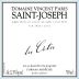 Vincent Paris Saint-Joseph Les Cotes 2018 Front Label