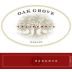 Oak Grove Family Reserve Merlot 2011 Front Label
