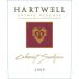 Hartwell Estate Reserve Cabernet Sauvignon 2009 Front Label