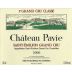 Chateau Pavie (stained label) 2000 Front Label
