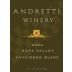 Andretti Sauvignon Blanc 2002 Front Label