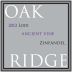 Oak Ridge Winery Ancient Vine Zinfandel 2012 Front Label