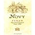 Novy Page-Nord Vineyard Syrah 2008 Front Label