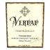 Verdad Sawyer Lindquist Vineyard Tempranillo 2019 Front Label