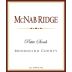 McNab Ridge Winery Petit Sirah 2009 Front Label