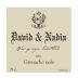David & Nadia Grenache 2021 Front Label