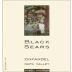 Black Sears Estate Zinfandel 2010 Front Label