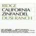 Ridge Dusi Ranch Zinfandel 2007 Front Label