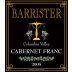 Barrister Winery Cabernet Franc 2005 Front Label