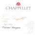 Chappellet Cabernet Sauvignon 1995 Front Label
