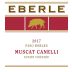 Eberle Muscat Canelli 2017 Front Label