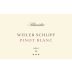 Claus Schneider Weiler Schlipf Pinot Blanc Trocken CS 2015 Front Label