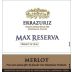 Errazuriz Max Reserva Merlot 2009 Front Label