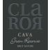 Vins el Cep Claror Brut Nature Gran Reserva Cava 2015 Front Label
