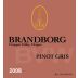 Brandborg Cellars Pinot Gris 2008 Front Label