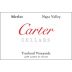 Carter Cellars Truchard Vineyards Merlot 2008 Front Label