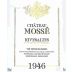 Chateau Mosse Rivesaltes 1946 Front Label