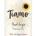 Tiamo Organic Pinot Grigio 2021 Front Label