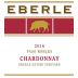 Eberle Chardonnay 2016 Front Label