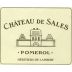 Chateau de Sales 2018 Front Label