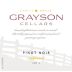 Grayson Cellars Lot 5 Pinot Noir 2019 Front Label