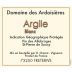 Maison des Ardoisieres Cuvee Argile Blanc 2015 Front Label