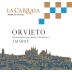 La Carraia Orvieto Classico Amabile 2016 Front Label