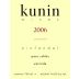 Kunin Westside Zinfandel 2006 Front Label