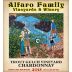 Alfaro Family Trout Gulch Vineyard Chardonnay 2018 Front Label
